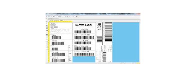 Screenshot label design software